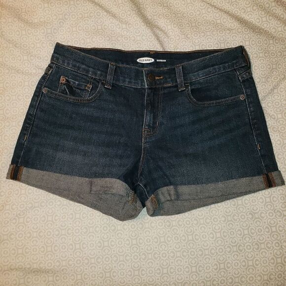 OLD NAVY WOMENS BOYFRIEND JEAN SHORTS SIZE 2 - Picture 1 of 3